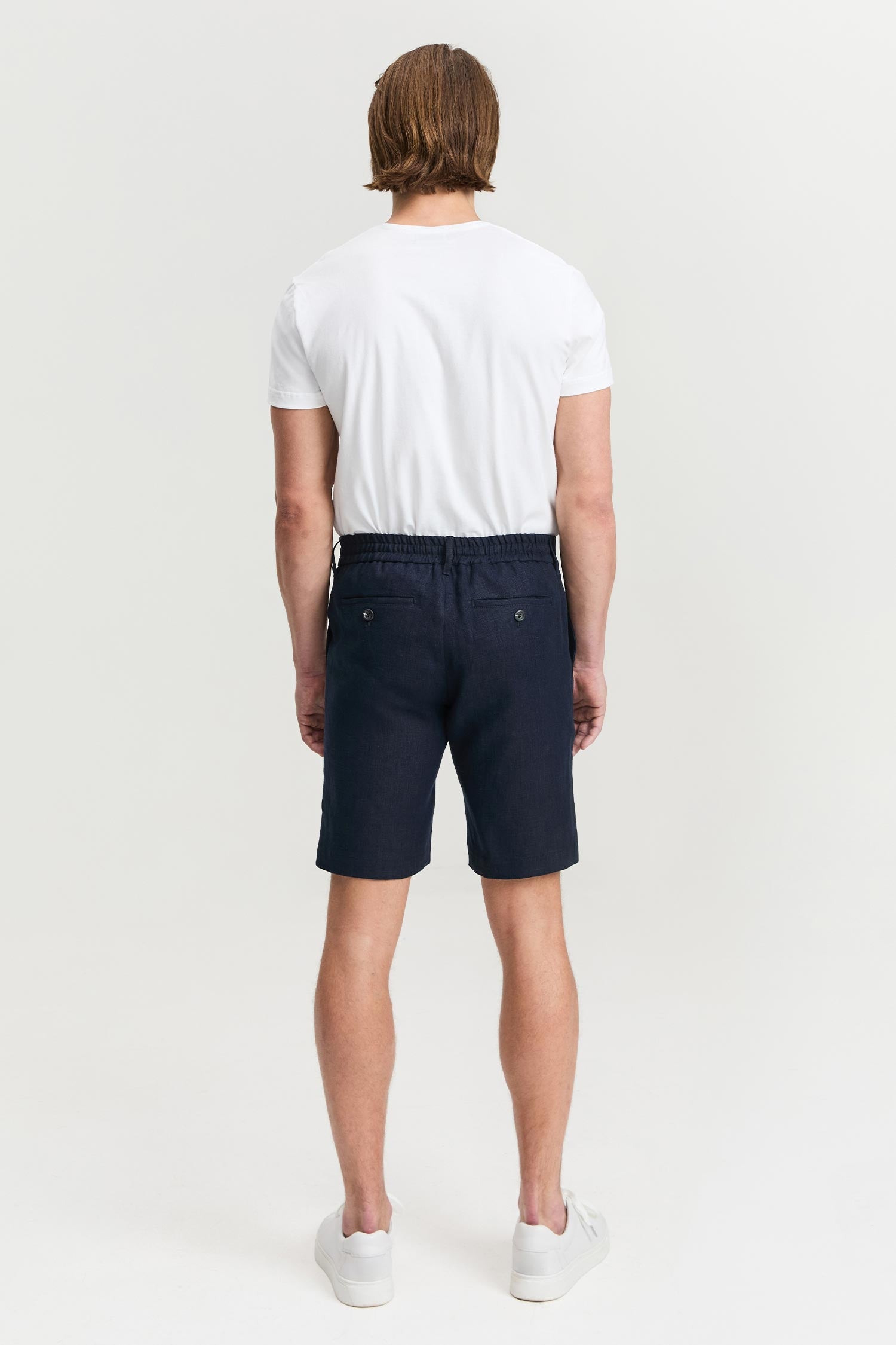 Teppo pellava shortsit