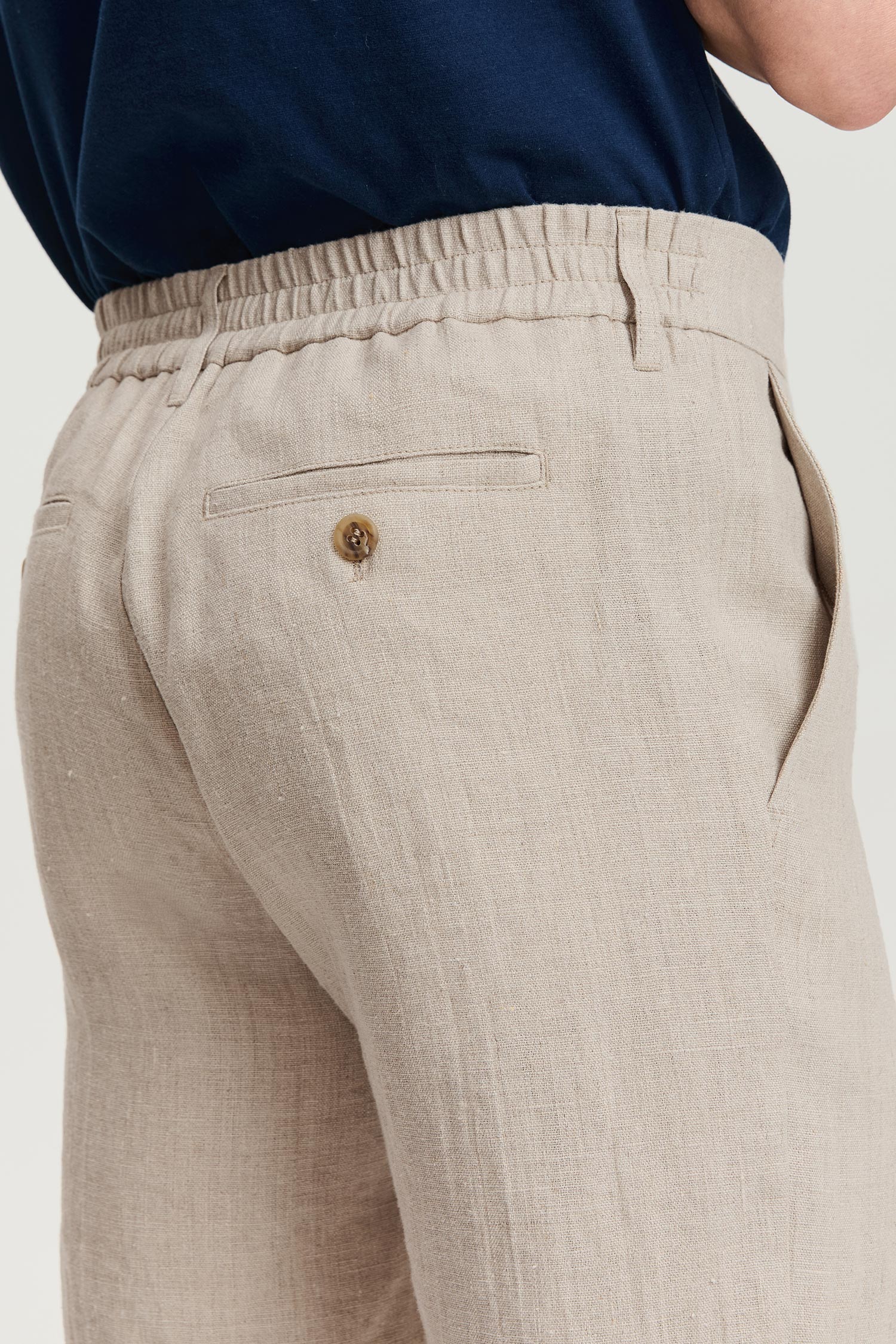 Teppo pellava shortsit